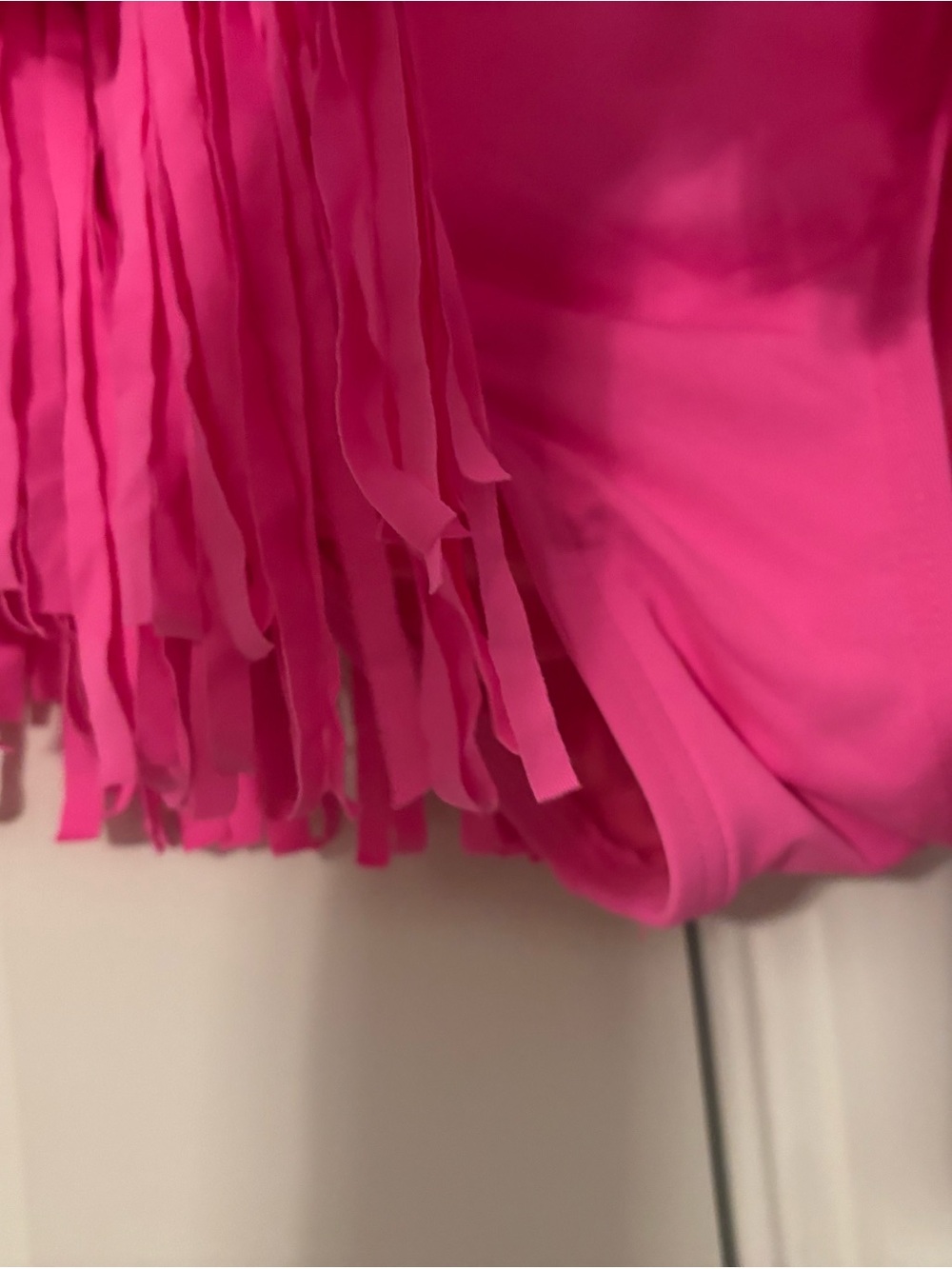 Coco Rave Hot Pink Fringe Bikini Set - Picture 3 of 6